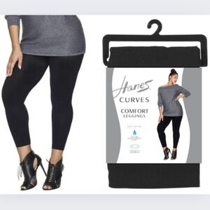 HANES CURVES Size. 1X/2X Wicking Cool Comfort Leggings